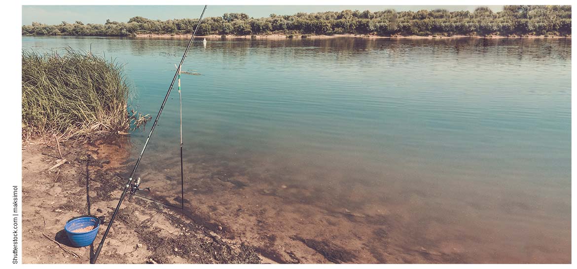 Рыбалка на реке Оке в Серпуховском районе